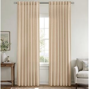 Sophisticated Cream Drapes for Home Accents